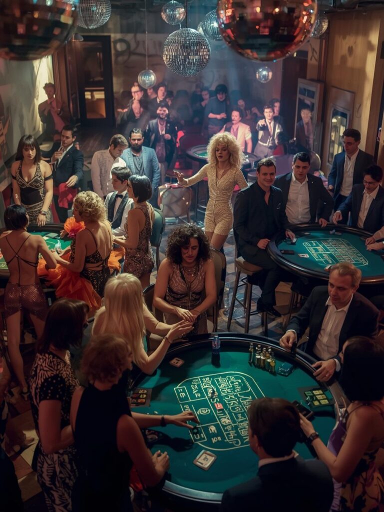 70’s Theme Casino Night